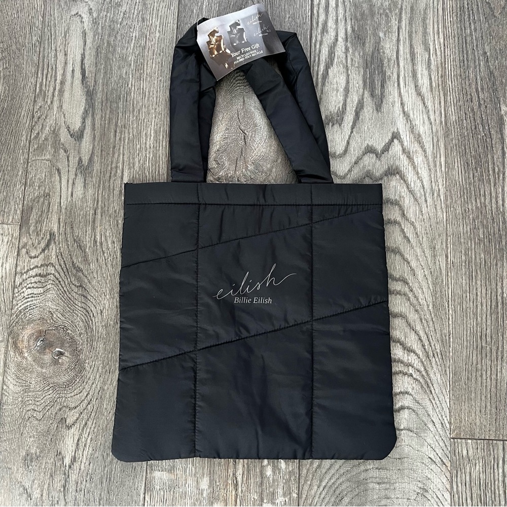 EILISH BILLIE EILISH NWT Black Handled Tote Bag